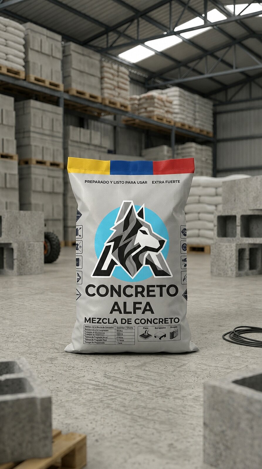 Saco de Concreto Alfa